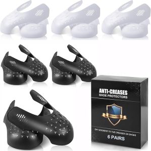 6 Pairs Shoe Boot Crease Preventers Anti-Wrinkle Shoe Protectors Shoe Guards For Air Air Force Shoe Creases Stoppers for Sneaker and Casual Shoes for Mens US Size 7-12