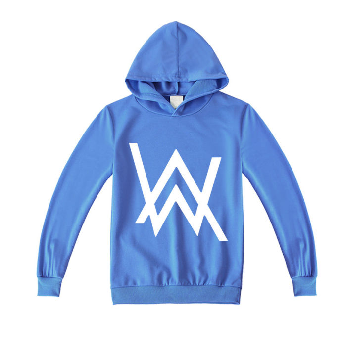 Alan Walker Boys Hoodies Girls Hooded Sweater Cotton New Cartoon