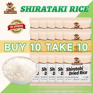 Mr.Squirrel Dried Shirataki Rice Low Carb Dry Konjak Rice Konjac Keto Wholesale Shiritake Rice