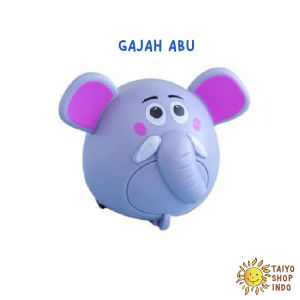 TAIYO Mainan Anak Animal Mini Pull Back Car Mobil Hewan Karakter Lucu