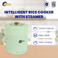 KAYA KY-1802 - 1000ML Intelligent Rice with Steamer Small Multi Hot Pot Non-Stick Pan Electric Cooker.