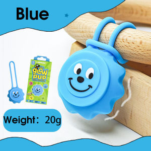 Hamshmoc Dog đèn phát sáng buổi đêm an toàn phim hoạt hình Glow pendant khả năng nhận diện cao 300M có thể nhìn thấy đèn LED chống nước Tag cho vật nuôi ngoài trời đêm đi bộ