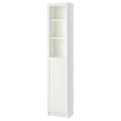 IKEA IKEA BILLY OXBERG Cabinet locker wooden glass door bookcase storage cabinet