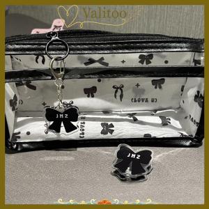 [Valitoo] กระเป๋าใส่ดินสอโปร่งแสงลายการ์ตูนกระเป๋าใส่เครื่องเขียนหลายชั้นแนวตั้งขนาดใหญ่จุได้เยอะกระเป๋าใส่ไปโรงเรียนกระเป๋าเครื่องสำอาง