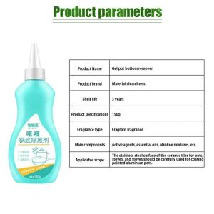 Gel Pembersih Kotoran Kerak Panci Wajan Gosong Stainless Alumunium Kaca Serbaguna