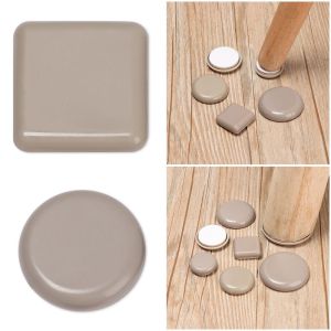 BEandBA Anti Slip 4pcs Chair Fittings Sofa Table Bases Home Furniture Leg Slider Pads Slip Mat Floor Protector Furniture Feet Pads