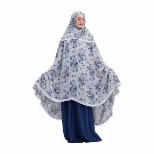 Mukena Tazbiya Maida Navy/Black Series