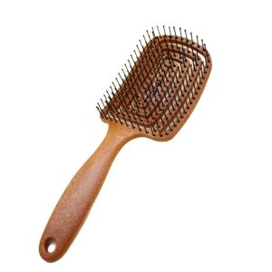 Korean Bristle Volumizing Hair Brush Vent Scalp Massage Comb for Dry & Wet Hair