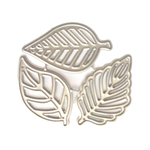1Set Three Leaves Metal Cutting Dies DIY Stamps Crafts Template Mold Stencils for Embossing Scrapbooking Decoration