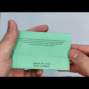 [SG Stock][SG] 1/3/5/10pcs Jewelry Polishing Cleaning Cloths Real Silver Gold Metals Jewellery Cleaner