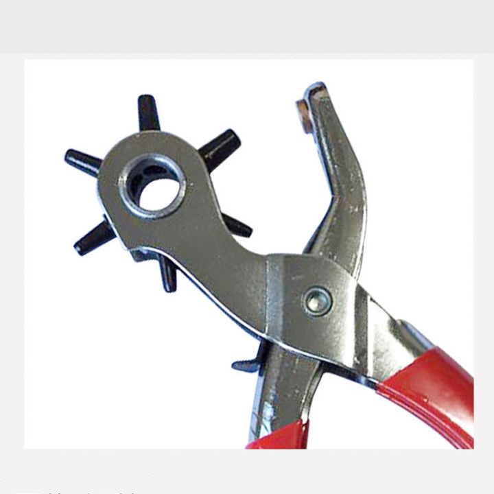 Deli Heavy-Duty Leather Hole Puncher,Multi Hole Sizes Puncher - View #9