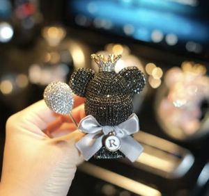 Nước Hoa Sáp Thơm Hình Gấu Đính Đá Cầm Bóng Bay Sang Xịn Mịn Tặng Kèm Sáp Thơm