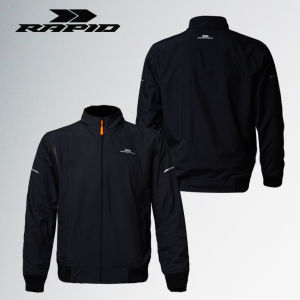 Jaket Motor BIG SIZE Bomber RAPID MISSION Pria Premium Anti Air & Angin