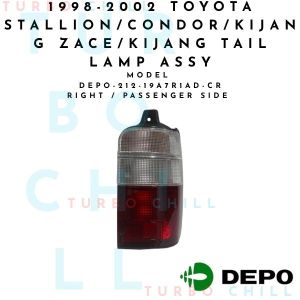 DEPO-212-19A71AD-CR 1998-2002 TOYOTA STALLION/CONDOR/KIJANG ZACE/KIJANG TAIL LAMP ASSY