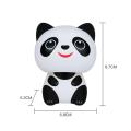 Pajangan Mobil Rumah Toko Kamar Kungfu Panda Dekorasi Fortune Home Decoration Ornaments Cute Solar Powered Tenaga Surya. 