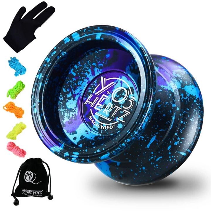 Niet-reagerende Yoyo Voor Kinderen - Professionele Yoyo Ball Voor Gevorderde Spelers U Type Kk Lager Yo Yo Opbergtas Handschoen 10 Yoyos Snaren