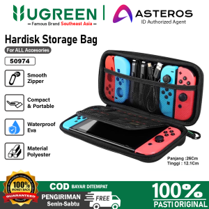 UGREEN Travel Storage Hard Case Pouch Tas Gadget Waterproof Eva 50903