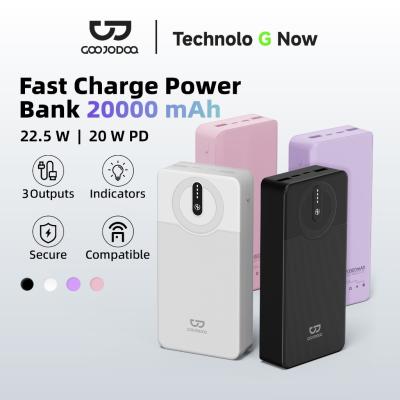 GOOJODOQ 20000mAh 22.5W LED