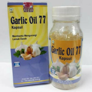 Kapsul Garlic Oil 77 isi 100 ( Minyak Bawang Putih Murni )