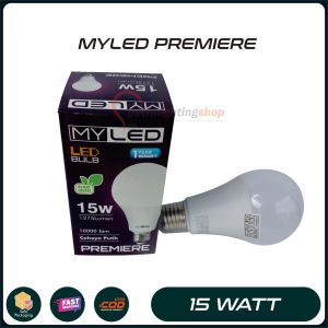 Myled Premiere 15W LED Bulb Cahaya Putih Hemat Energi Bergaransi 1 Tahun