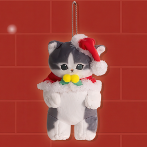 Mofusand Snowman Elk Reindeer Christmas Costume Outfit Stuffed Toys and Keychains 20cm 30cm height