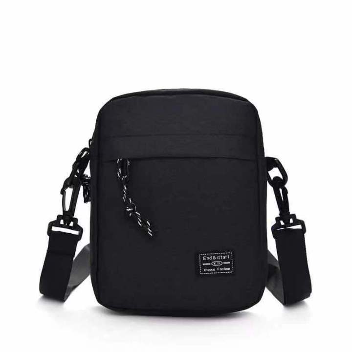 Men s single shoulder bag portable waterproof small bag sports