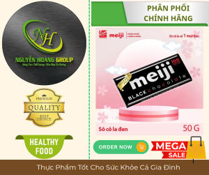 MEIJI - Socola Black ( Đen ) Nhập Khẩu Nhật Bản 50g