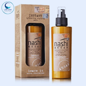 Xả Khô Nashi Argan Instant Mask Styling Xịt Dưỡng Mềm Bóng Phục Hồi Dành Cho Mọi Loại Tóc 150ml