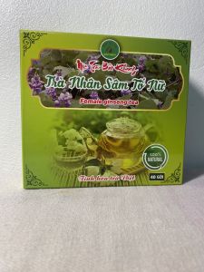 Hộp 40 gói trà sâm tố nữ Bảo Khang trà túi lọc nhân sâm tố nữ giúp cân bằng nội tiết tố nữ đẹp da mờ nám tăng estrolgen DH