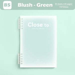 Kawaii Loose Leaf Notebook 60 Sheets 120 Pages A5/B5 Detachable Memo Girls Back to School Stationery Student School Supplies