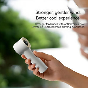 8000mAh Handheld Fan 90000RPM Turbo-fan Mini Air Duster Cordless Hand hold Jet Blower 6-Speed High-Speed Cooling Fan with LED Display