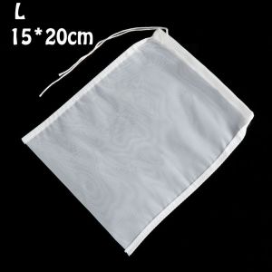 UUMIR 200mesh Reusable Colander Wine Strainer Cooking Nylon Fine Mesh Nut Milk Bag Coffee Filter Cheese cloth