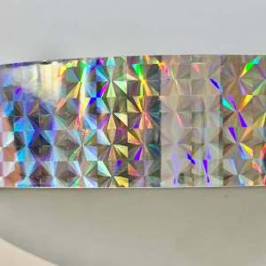 High-Quality Holographic Reflective Tape for Cars Bikes and Fishing 1" 2"  3"  -width x 5FT 10FT 20FT -length