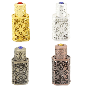 3ml Vintage Perfumes Bottle Retro Vintage Empty Refillable Essential Oil Containers Bottle Party Wedding Decor Gift