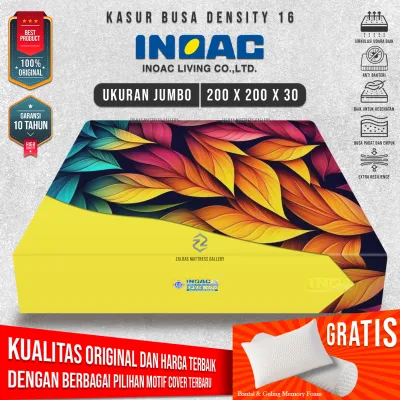 [ 200x200x30 ] Kasur Busa Jumbo Original INOAC EPV Density 16 Garansi 10 Tahun