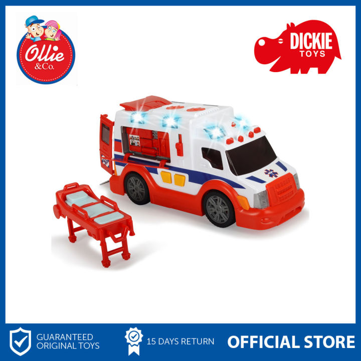 Dickie Toys Ambulance Toy Car 33cm Toy Car, Big toys for boys, Toys for Kids Lazada PH