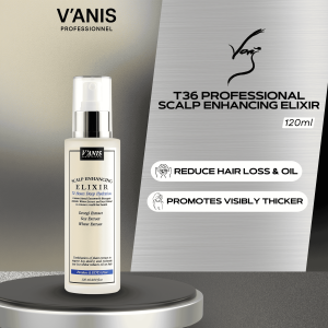 VANIS Scalp Enhancing Elixir 120ml -【Stimulates Follicles Reduces Shedding Strengthens Roots - For Thinning Hair】