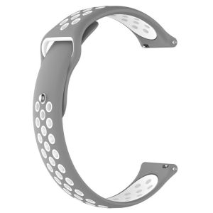 Zenia Watch Strap 18mm 22mm Double Color Sport Skin Silicone for Garmin Forerunner 570 47mm 265 265S 255 255S Music Forerunner265 Vivoactive 4/4S Vivomove 3S Captain Marvel Rey First Avenger Venu 2 2S 3 Venu4 45mm 41mm Venu3S Sport Smart Watch Accessories