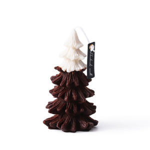 【2nd 50% off】Christmas tree aromatherapy candle gift box set creative handmade Christmas atmosphere low temperature fragrance gift ornaments