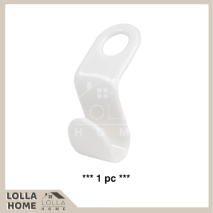 Pakaian penyangkut penyambung cangkuk almari Clothes Hanger Connector Hooks White Wardrobe Organizer Clothes Closet Organizer Cloth Hanger Extension Space Saving