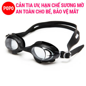 Kính bơi cho bé Kính bơi trẻ em POPO 1580 mắt kiếng bơi bé trai bé gái chống tia UV chống sương mờ