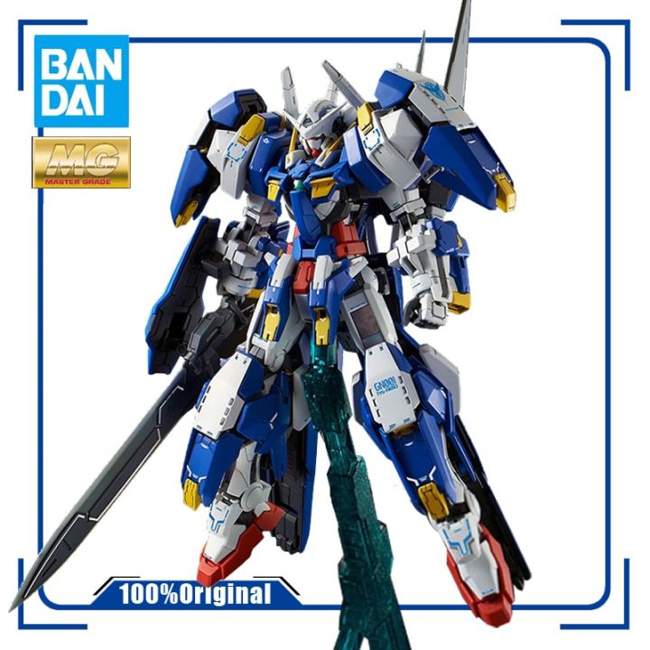 100% ORIGINAL】BANDAI MG 1/100 GN-001/hs-A01 Gundam Avalanche Exia