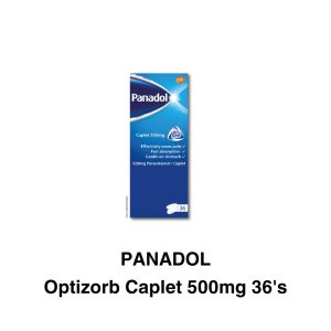PANADOL Actifast 20s Regular 30s Extend 12s Soluble 20s Extra Relief 12s Soluble 20s Optizorb 500mg 36s