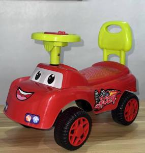 Kiddie Toon Ride-On Toy Car for Kids Up to 3 Years Old - Fun and Safe Ride for Toddlers