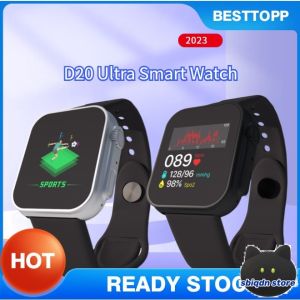 💘FREE Shipping+COD💘 D20 Ultra Smart Watch Sports SmartWatchs USB charging port Support Check Heart Rate Blood Pressure 1.44" inch 150mAh battery capacity