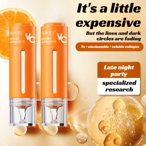 Vitamin C Eye Wrinkle Serum to Reduce Eye Wrinkles Improve Dark Circles Moisturize Firm and Anti Wrinkle Eye Cream维生素C眼部淡纹精华