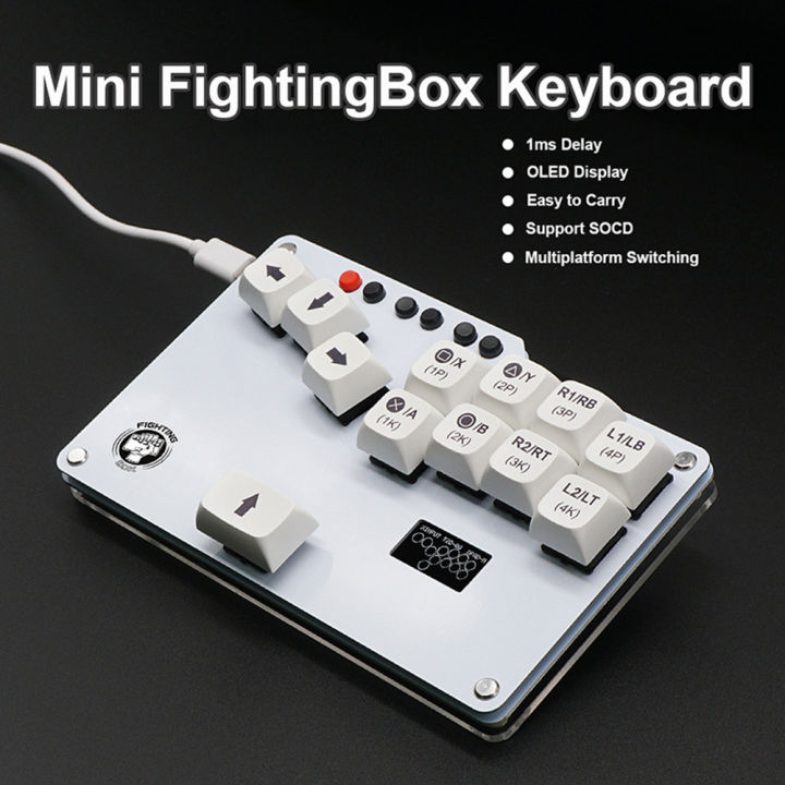 Fighting Gamepad Keyboard with Cherry Mx Speed Joystick Street Fighters ...