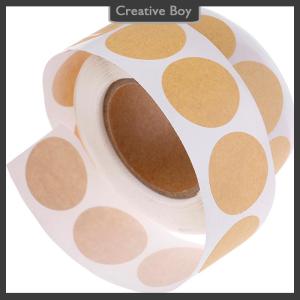 [Creative] 500pcs/set Blank round craft Stickers seal labels DIY stickers for Package