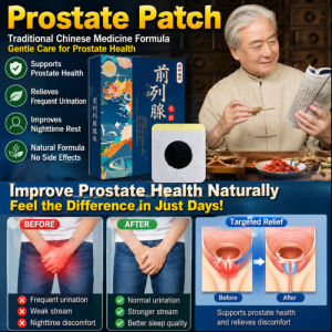 JS Prostate Patch Prostate Health Patch Herbal Prostate Support Plaster Relieves Discomfort Urinary Comfort Noninvasive Easy Application Male Healthcare