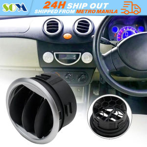 Car Vent Auto Car Dash Dashboard A/C Heater Air Vent Outlet Conditioner Grille Deflector Fit for Suzuki SX4 2005-2013 Car Vent Dashboard Air Conditioning Vent Grille 360° Rotation Air Outlet Vent For Suzuki SX4 Swift 2005-2013 Car Accessories